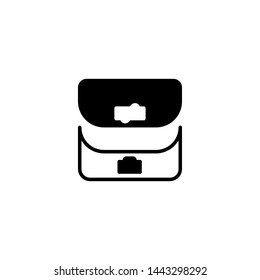 bag icon sign signifier vector