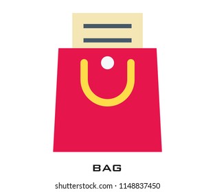 Bag icon signs