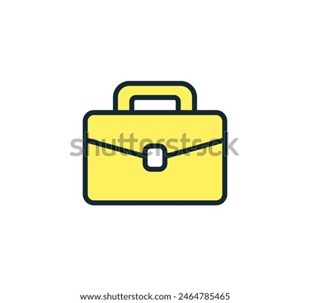 Bag icon. Simple vector illustration.