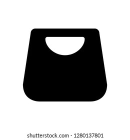 Bag icon. Single high quality bag related icon. Isolated bag symbols in white background. Graphic icons element