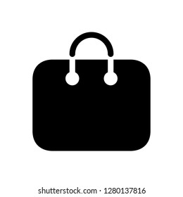 Bag icon. Single high quality bag related icon. Isolated bag symbols in white background. Graphic icons element