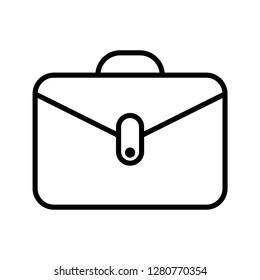 Bag icon. Single high quality bag related icon. Isolated bag symbols in white background. Graphic icons element
