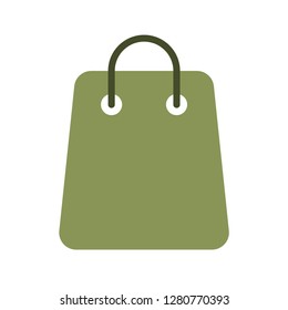 Bag icon. Single high quality bag related icon. Isolated bag symbols in white background. Graphic icons element
