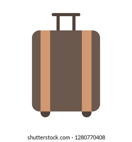 Bag icon. Single high quality bag related icon. Isolated bag symbols in white background. Graphic icons element
