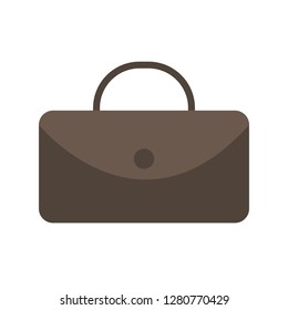 Bag icon. Single high quality bag related icon. Isolated bag symbols in white background. Graphic icons element
