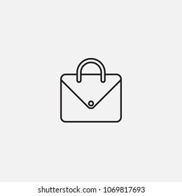 bag icon template design
