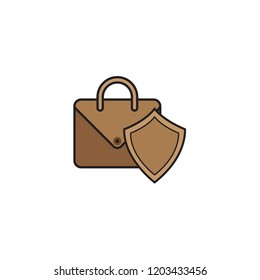 bag icon template design