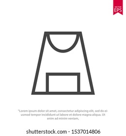 Bag icon template design. Shopping bag vector illustration