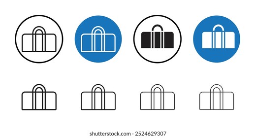Bag Icon Thin line art collection