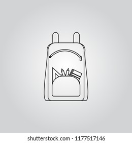 Bag icon vector