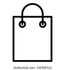 bag icon vector