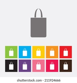 Bag icon - Vector