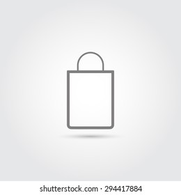 Bag icon - Vector