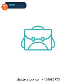  Bag icon vector.