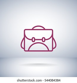  Bag icon vector.