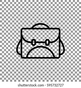  Bag icon vector.