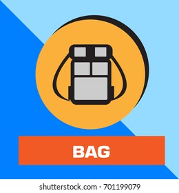 bag icon vector