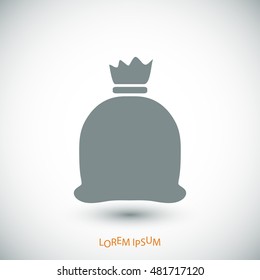 bag icon, vector best flat icon, EPS