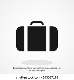 bag icon, vector best flat icon, EPS