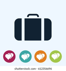 bag icon, vector best flat icon, EPS