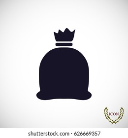 bag icon, vector best flat icon, EPS
