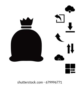 bag icon, vector best flat icon, EPS