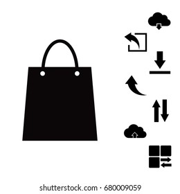 bag icon  vector best flat icon EPS