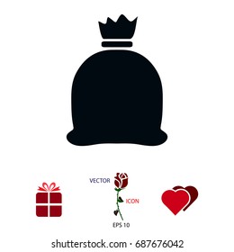 bag icon, vector best flat icon, EPS