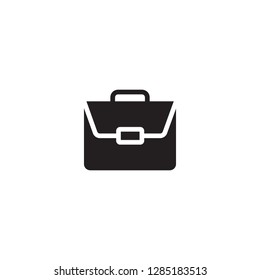 Bag icon vector. Briefcase sign. Portfolio symbol. Trendy Flat style for graphic design, Web site, UI. EPS10. - Vector illustration