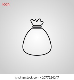 Bag icon vector, Vector EPS 10 illustration style