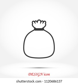Bag icon vector, Vector EPS 10 illustration style