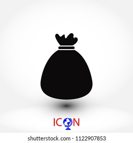 Bag icon vector, Vector EPS 10 illustration style