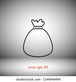 Bag icon vector, Vector EPS 10 illustration style