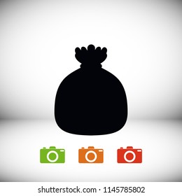 Bag icon vector, 

Vector EPS 10 illustration style
