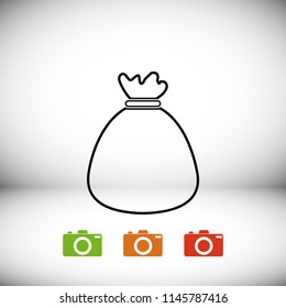 Bag icon vector, Vector EPS 10 illustration style