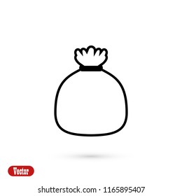 Bag icon vector, Vector EPS 10 illustration style