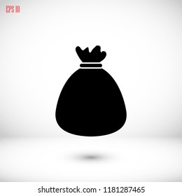 Bag icon vector, 

Vector EPS 10 illustration style
