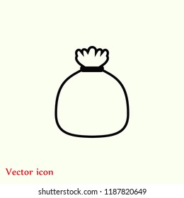 Bag icon vector, Vector EPS 10 illustration style