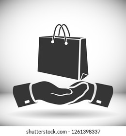  bag icon. Vector  Eps 10 