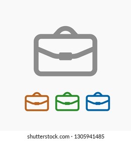 bag icon. Vector  Eps 10 