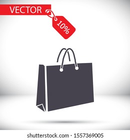 bag icon. Vector Eps 10 . Lorem Ipsum Flat Design