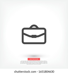 bag icon. Vector Eps 10 . Lorem Ipsum Flat Design