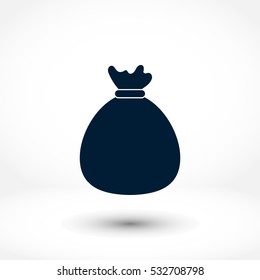 Bag icon vector, 

Vector EPS 10 illustration style