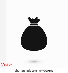 Bag icon vector, Vector EPS 10 illustration style
