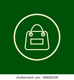 bag icon. vector eps10 icon
