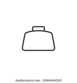 Bag icon, bag vector illustration