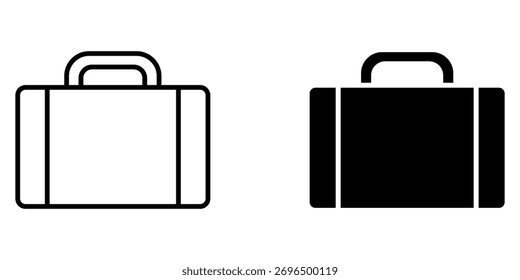  Ilustración vectorial del icono del bolso, icono del bolso