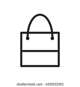 Bag Icon Vector Illustration Design