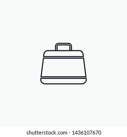 Bag Icon Vector Illustration Eps
