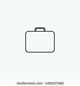 Bag Icon Vector Illustration Eps